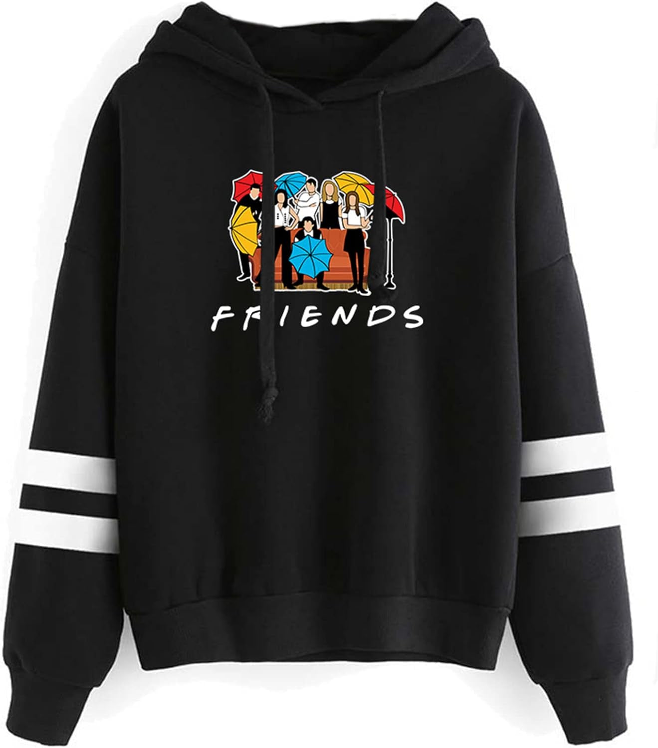 Fashion Friend Sweatshirt Hoodie Friend TV Show Merchandise Women Graphic Hoodies Pullover Funny Hooded Sweater Tops Clothes